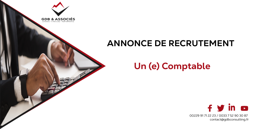 ANNONCE DE RECRUTEMENT COMPTABLE