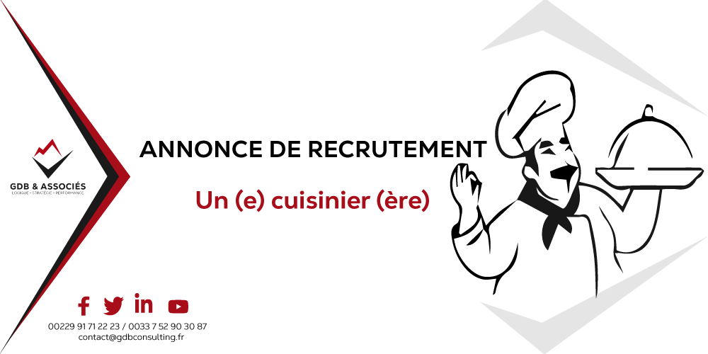 ANNONCE DE RECRUTEMENT CUISINIER(E)